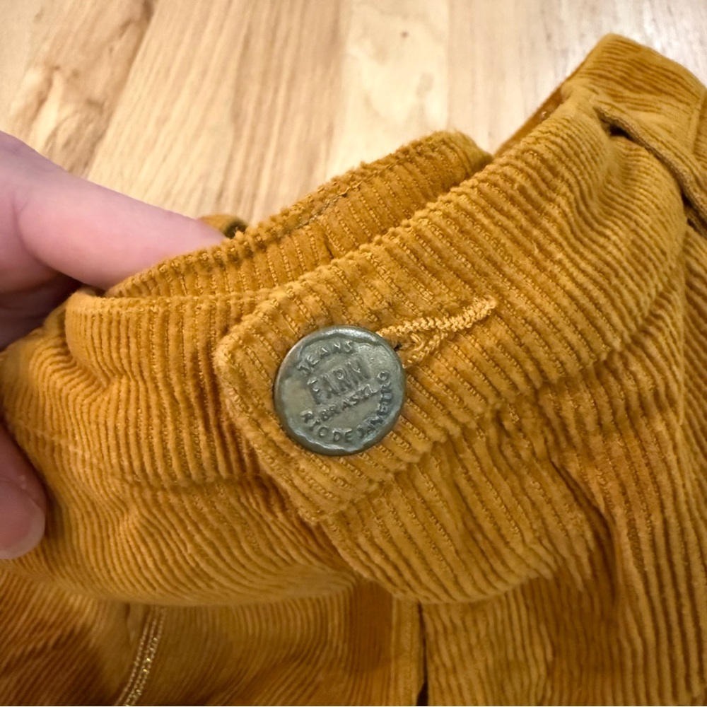 FARM Rio • Wide Leg Corduroy Beaded Pants - Picture 11 of 16